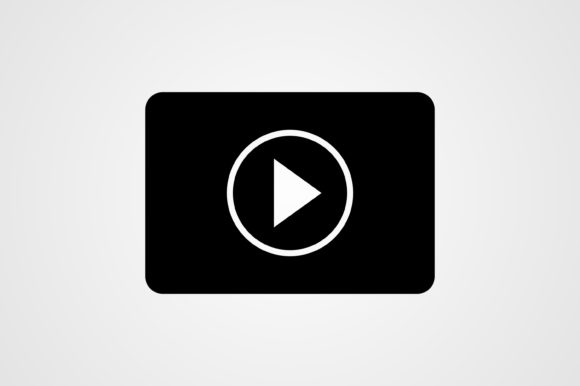 Download Videos Glyph Icon - Premium Resources