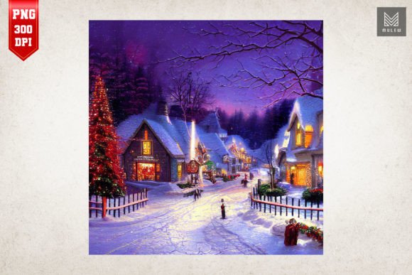 Download Warm and Cozy Town Happy Christmas - Happy christmas Collection